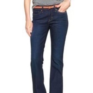 Gap Long & Lean Trouser Fit - Dark Wash - Vintage